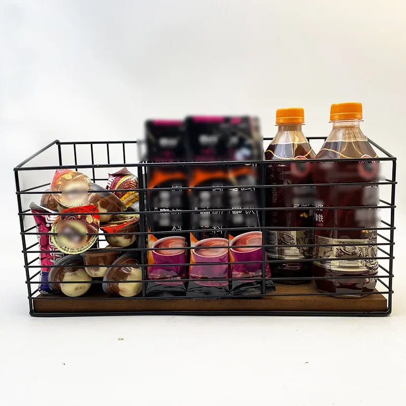 1pc Coffee Pod Capsule Holder Chrome Plating Hollow Out Display Rack Stand Home Cafe Snacks Candy Metal Storage Organizer Shelve