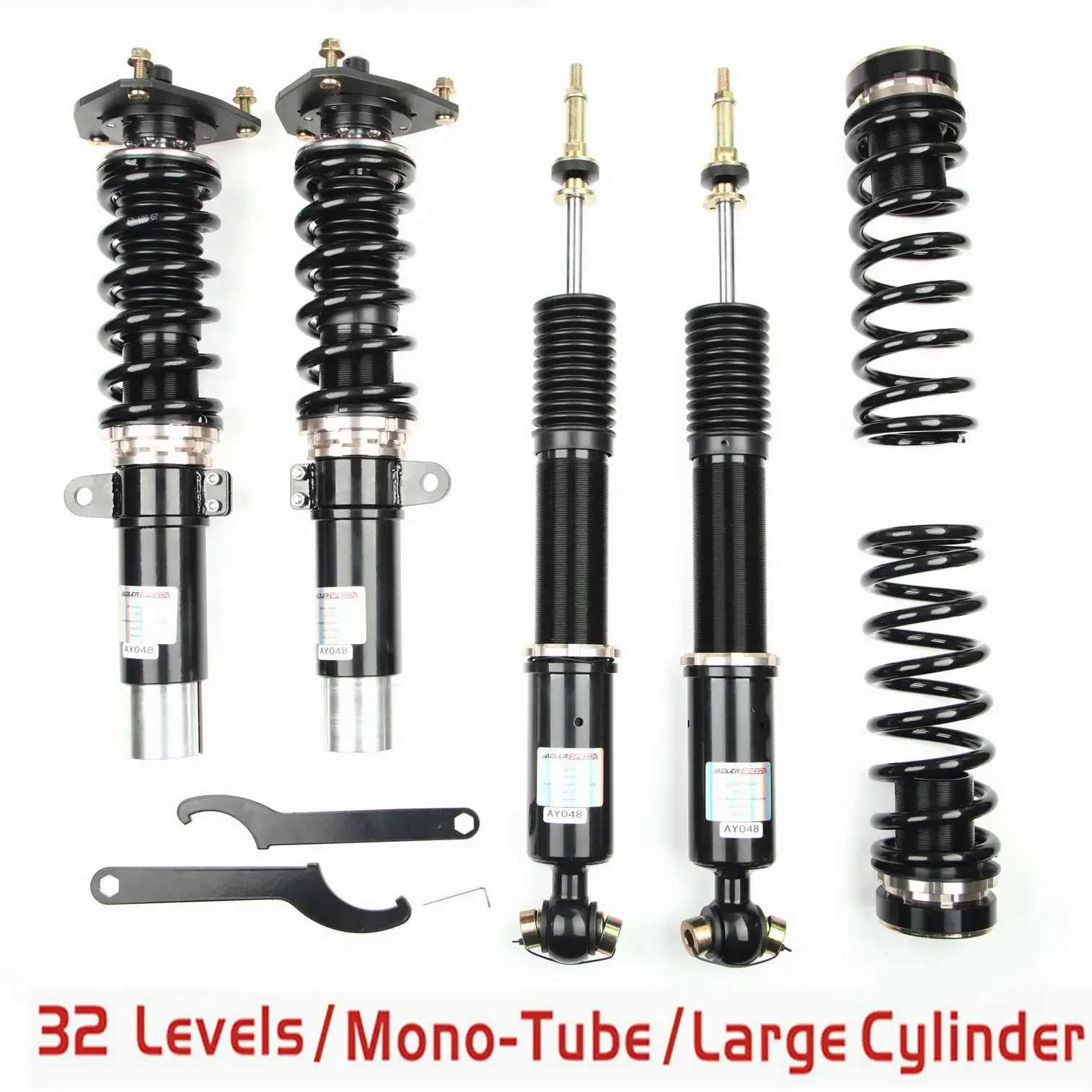 

32 Levels Mono Tube Coilovers Lowering Kit For VW Golf (MK7) 2015-19 (49.5mm)