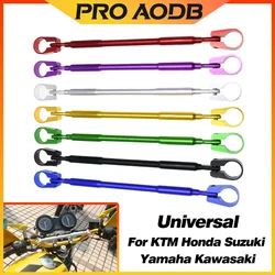22mm Alloy Aluminum Motorcycle Handlebar Brace Crossbar Modified Strengthen Handle Bar Clamp Balance Beam Cross