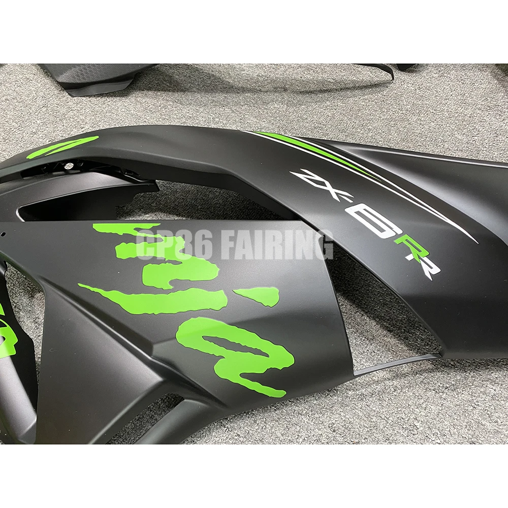 New ABS Whole Motorcycle Fairings Kits For Kawasaki Ninja 636 ZX6R ZX 6R ZX-6R 2009 2010 2011 2012 Injection Full Bodywork