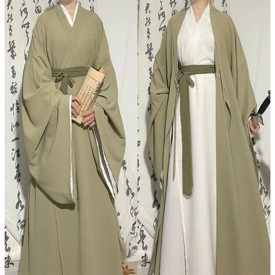 Large Siz Traditional Hanfu Dress Man Han Dynasty Costume Couple Chinese Ancient Swordsman Clothing Male Kimono Tang Suit