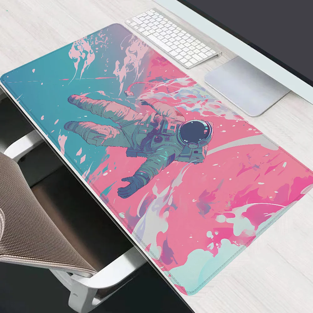 BUBBLE ASTRO Mause Pad Gaming Setup Accessories Computer Mat Mouse Mats Mousepad Gamer 900x400 Desktops Keyboard Extended Desk