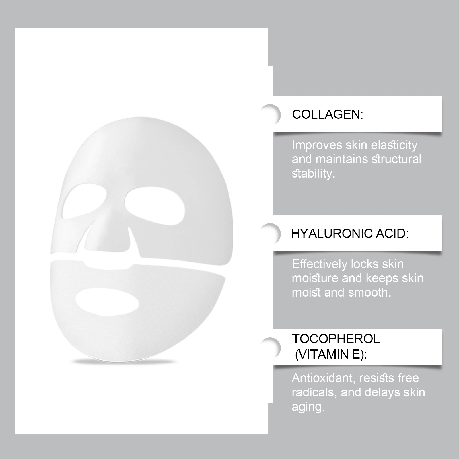 Deep Collagen Anti Wrinkle Lifting Mask Collagen Face Mask Overnight, Deep Collagen Mask for Lifting Firming Moisturizing view 4