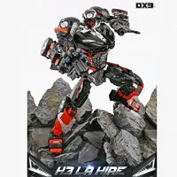 Action Figure DX9 DX-9 K3 H3 for Children, Transformation Robot in PVC with Box, Rodimus Ut Hot Rod, MPM Level