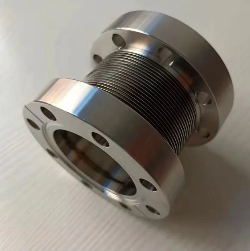 Stainless Steel Metal High Elastic Expansion Compressed KF CF ISO Edge Welded Hose Bellows for Pharmaceutical Equipment Parts