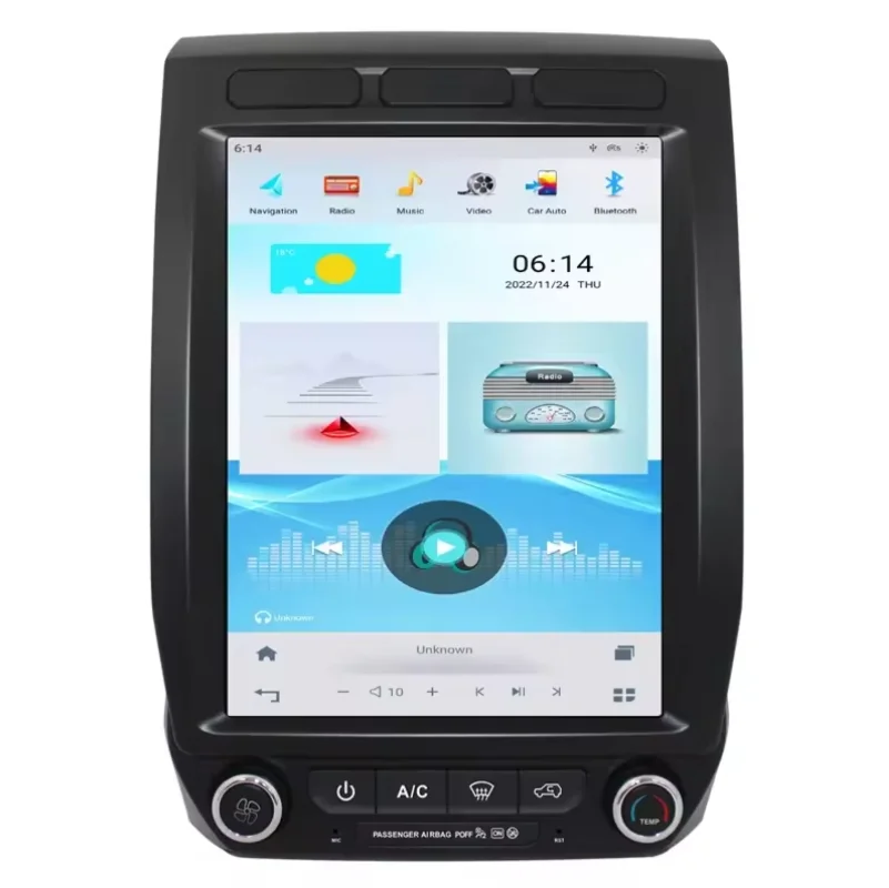 

12.1" Vertical Screen Android RADIO with 4G RAM, 32G ROM, Built-in WIFI, FM GPS Navigation for Ford Expedition 2018-