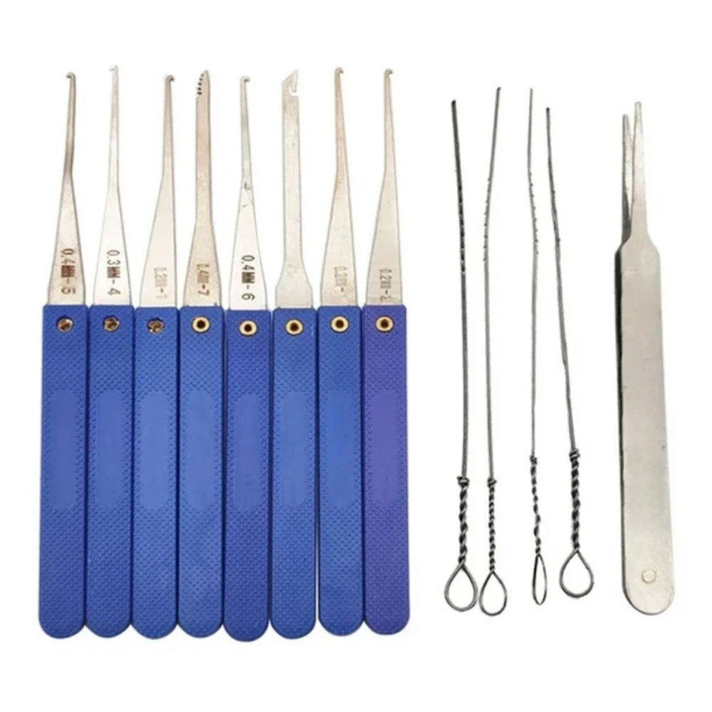 Locksmith Extractor Tools Kit Broken Key Remove Tool Set with Tension Wrench Tools for Family,Home Life Helper