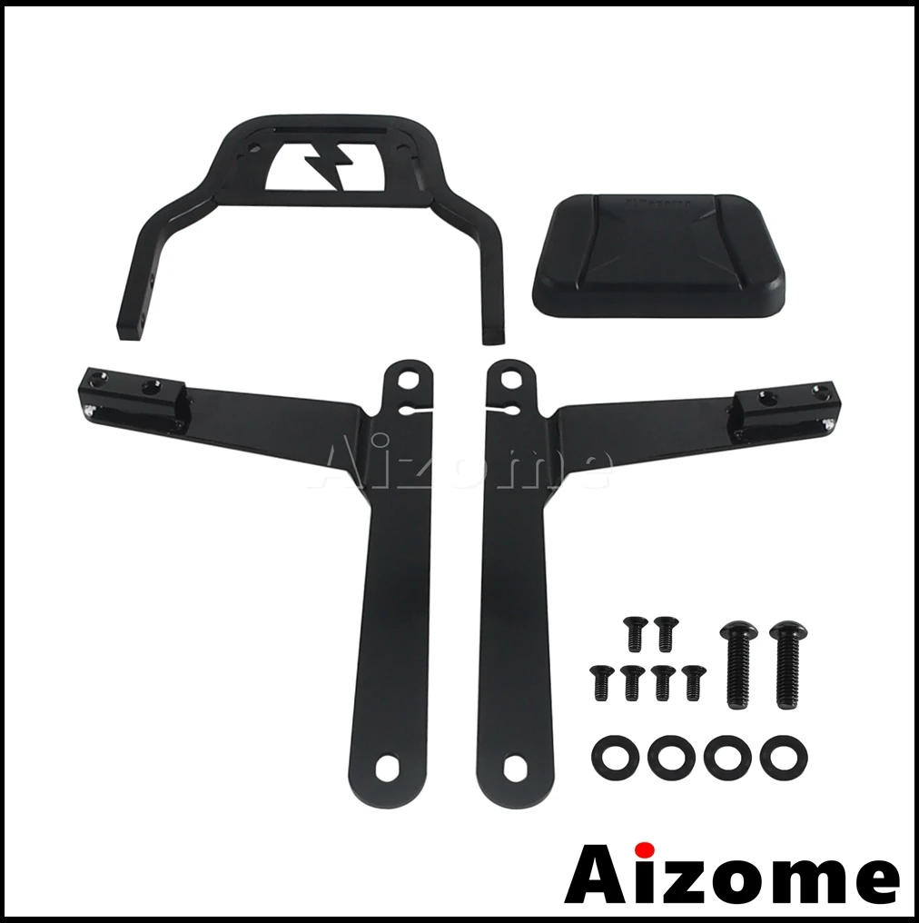 Oparcie motocyklowe Sissy Bar Poduszka na tylne siedzenie do Harley Dyna Switchback FLD Street Bob FXDB FXDBI Wide Glide FXDWG FXDWGI 06-17 — zdjęcie 4