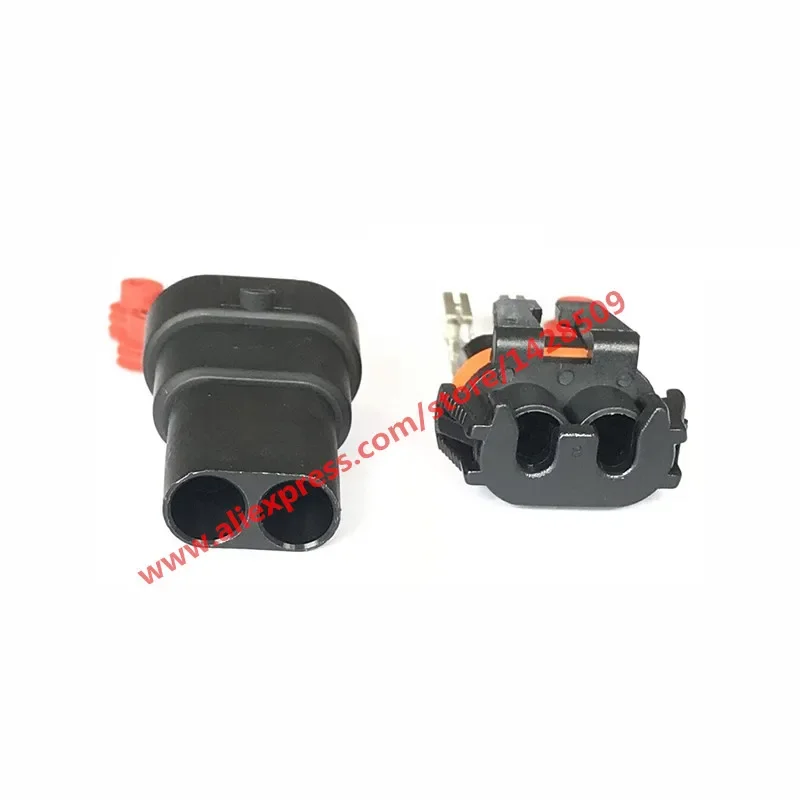1 Sets DJ9006 9006 12059183 12059181 Headlight HID Wire Connector Female Square Light Lamp Plug For Car