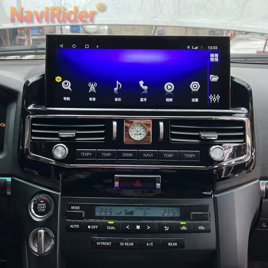 12.3inch Android Car Radio Touch Screen For TOYOTA LAND CRUISER 200 LC200 LC300 2016-2020 Multimedia Video Player Automotive GPS