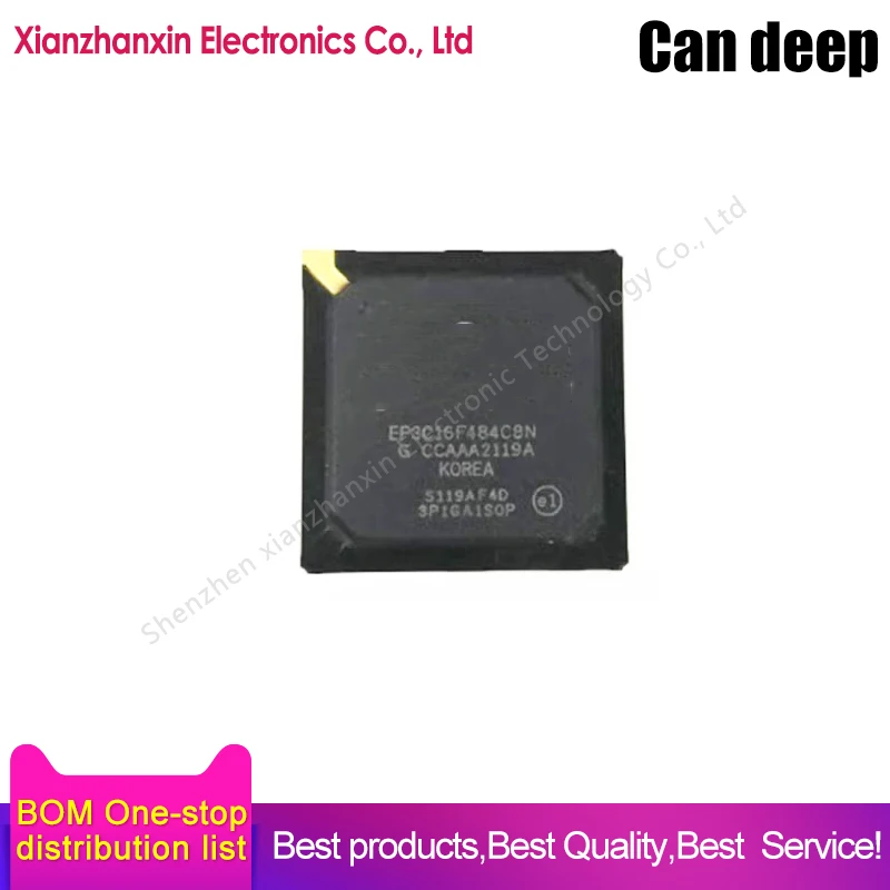 

1PCS/LOT EP3C16F484C8N EP3C16F484I7N EP3C16F484 C8N I7N BGA484 Embedded FPGA programmable