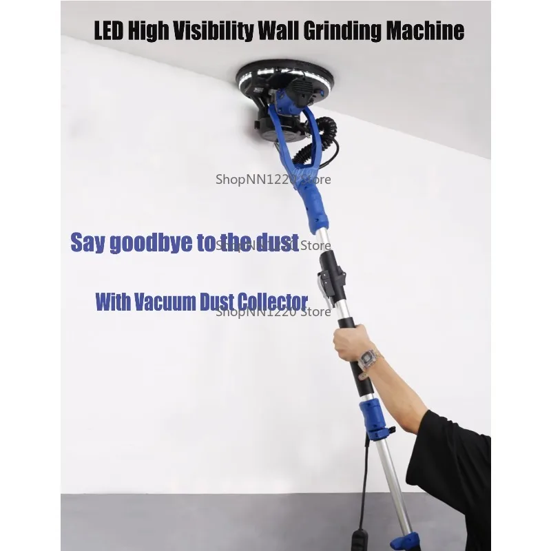 Foldable Polishing Machine Smooth Putty Cement Paint Wall Finish Easy Storage Portable Professional Results for Home Improvement