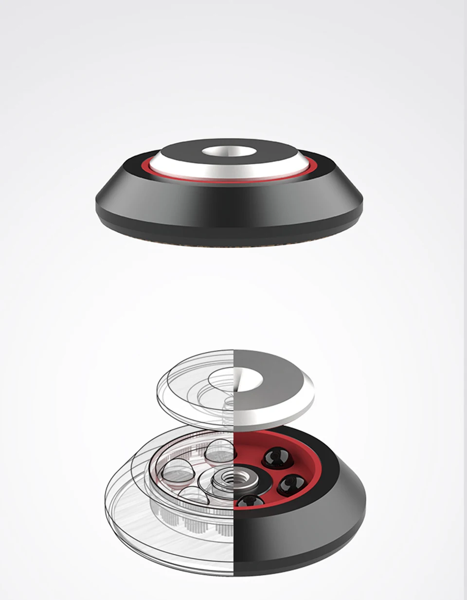 HIFI Audio Speaker Amplifier Preamp DAC CD Player Ceramic Shock Bead Foot Feet Pad Spike Isolation Stand X- PAD PRO