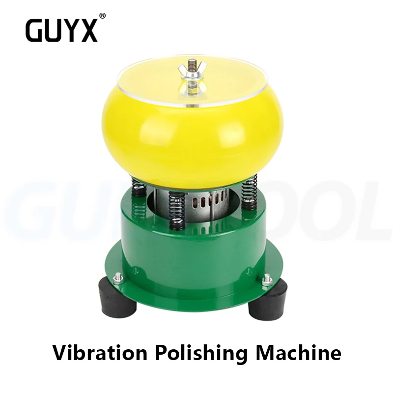 

6-Inch Gemstone Vibration Polishing Machine Buddha Bead Jade Desktop Vibrator Coin Rust Removal 80W Jewelry Grinding Machine