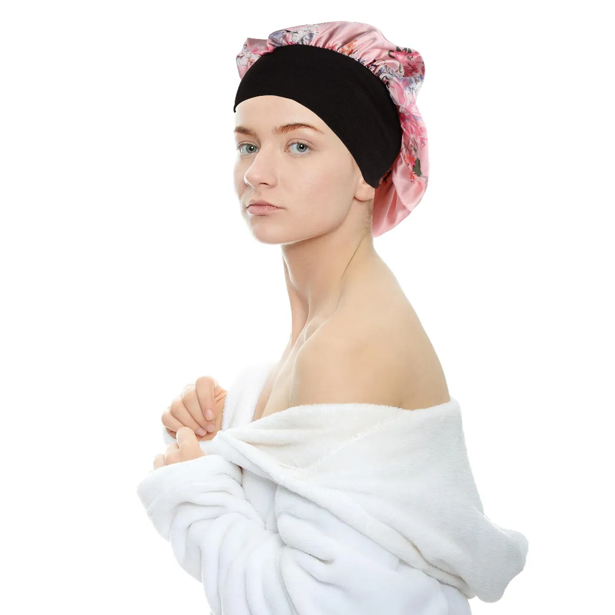 

Шапки для сна для женщин: тюрбаны, головные уборы для химиотерапии, ночные боннеты, шелковые шапочки для объемных волос