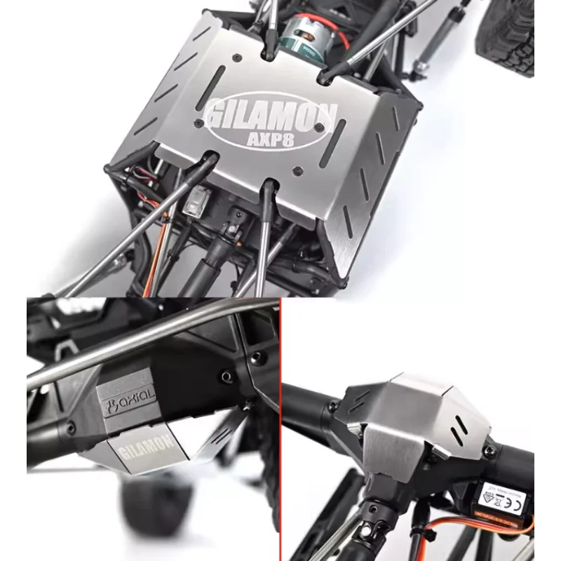 

TP Upgrade AXIAL 1/8 Lizard GILAMON AXP8 Shield Armor Metal Armor Chassis Armor