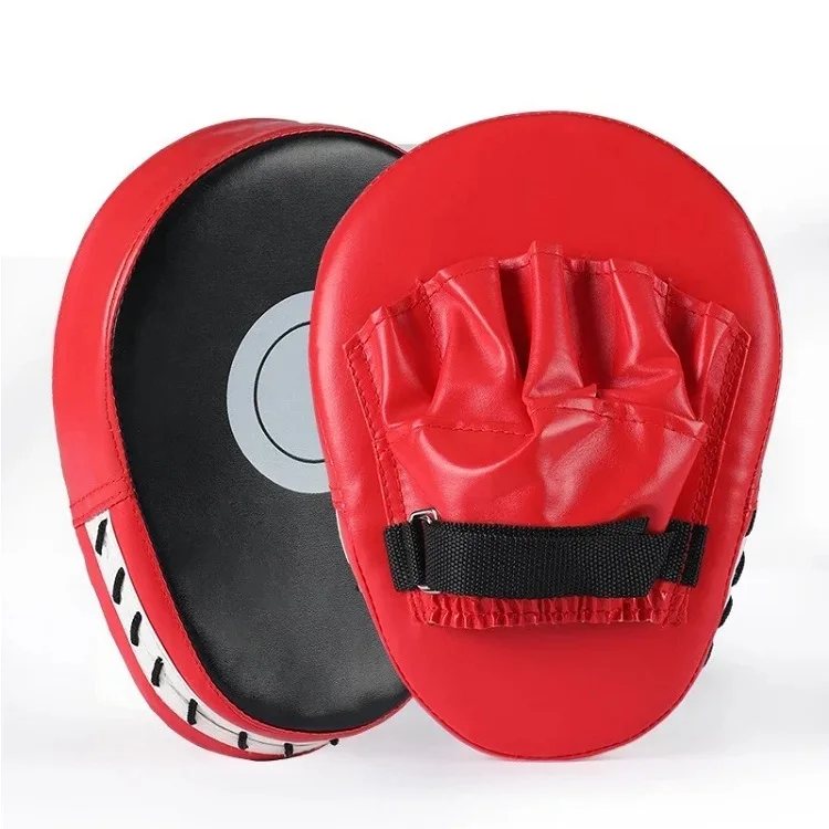1 Stück Kickbox-Handschuh-Pad, Schlagziel, PU-Leder, Karate, Muay Thai, Sanda Trainingsausrüstung, Verstellbarer Riemen für Erwachsene und Kinder – Detail 1