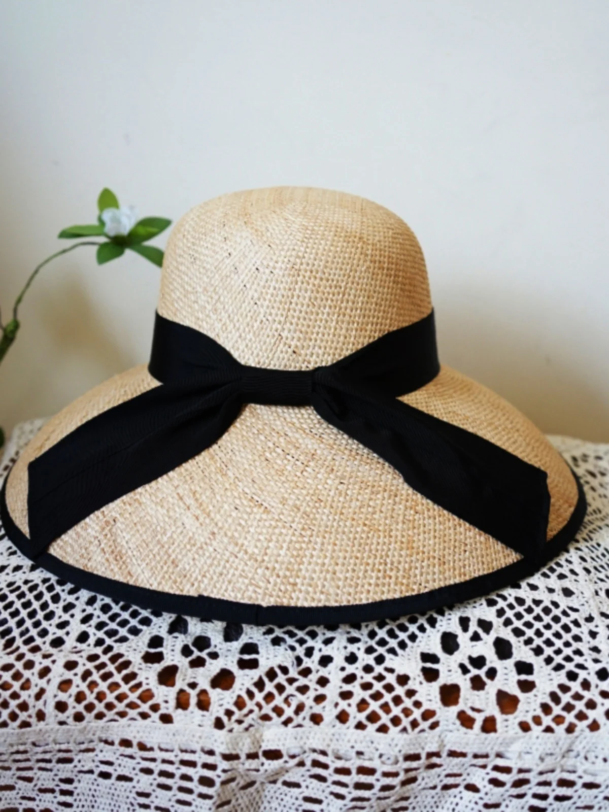 ele-vintage-large-brim-st-hat-woven-beach-holiday-women's-bell-aped-sunade-hat-travel-fiing-cap-spring-summer-au