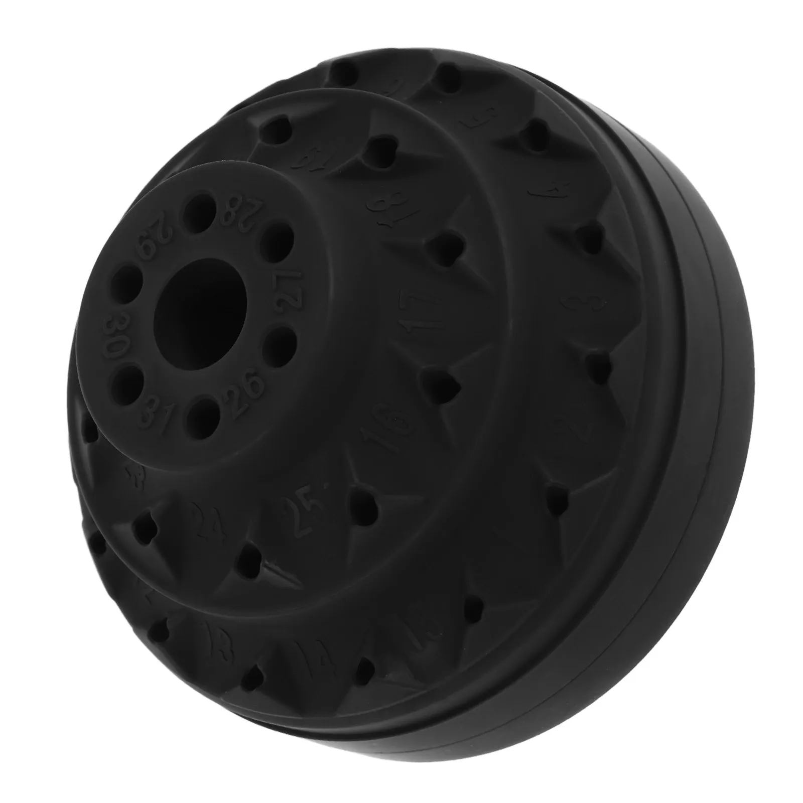 

Вращающийся органайзер для насадок для дрелей, черный, компактный, для хранения насадок для маникюра, держатель для насадок для шлифовки ногтей, для ювелирных изделий