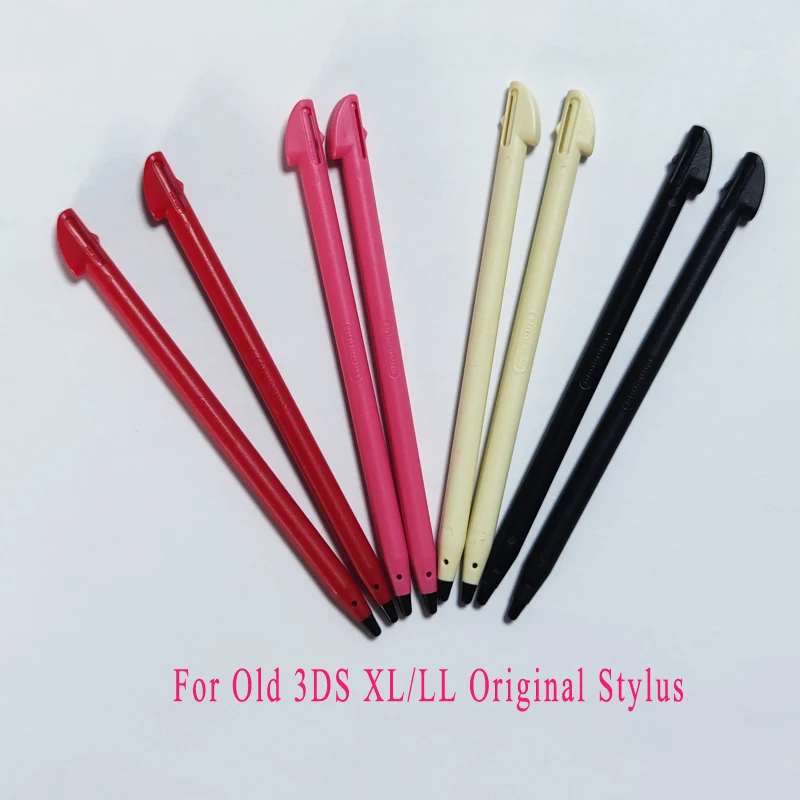 Lápiz óptico de escritura a mano de pantalla táctil de plástico Original colorido para consola Nintendo 3DS XL LL antigua