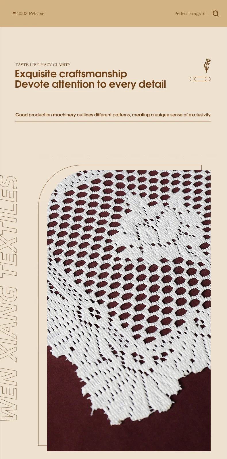 6 قطع من إكسسوارات الطعام الأنيقة المقاومة للحرارة، مفرش طاولة من الدانتيل، طاولة طعام لتزيين الفنادق لحفلات الزفاف