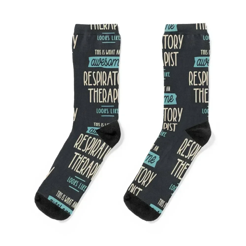 

Respiratory Therapist Job Title Gift Socks designer happy cute winter Girl'S Socks Men's