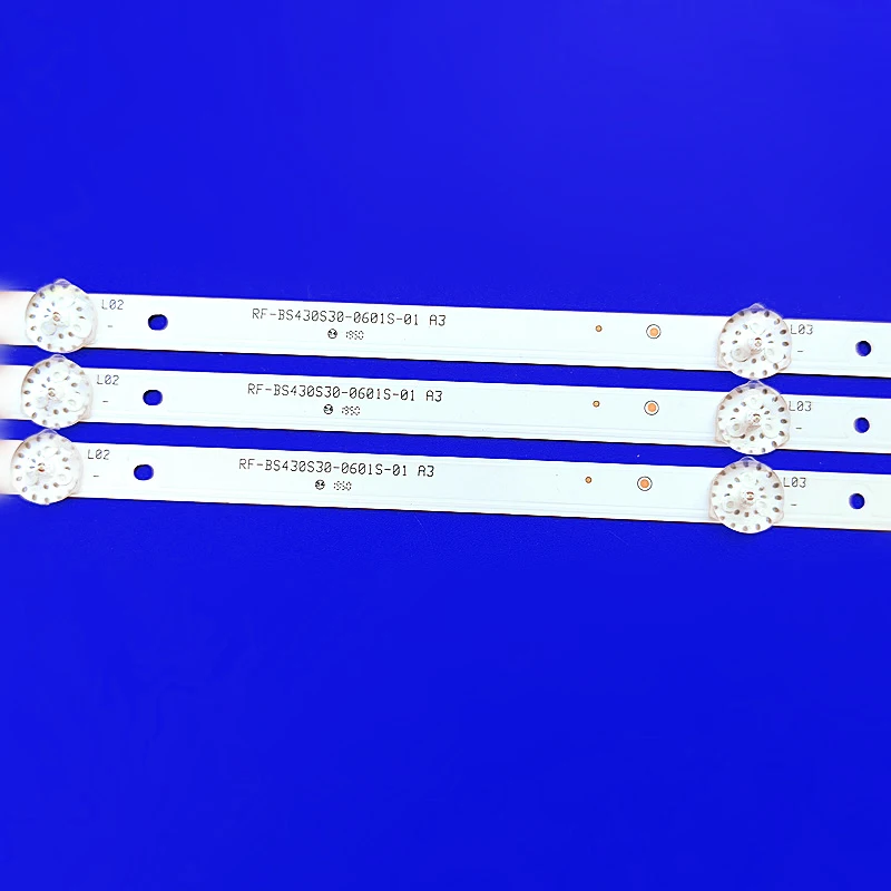 12pcs/set 5LED LED Backlight bar For Sharp LC-65Q7370U Hisense H65E3A H265AS5 HZ65A55 H65E3A-Y JL.D65051330-365AS-M-V02