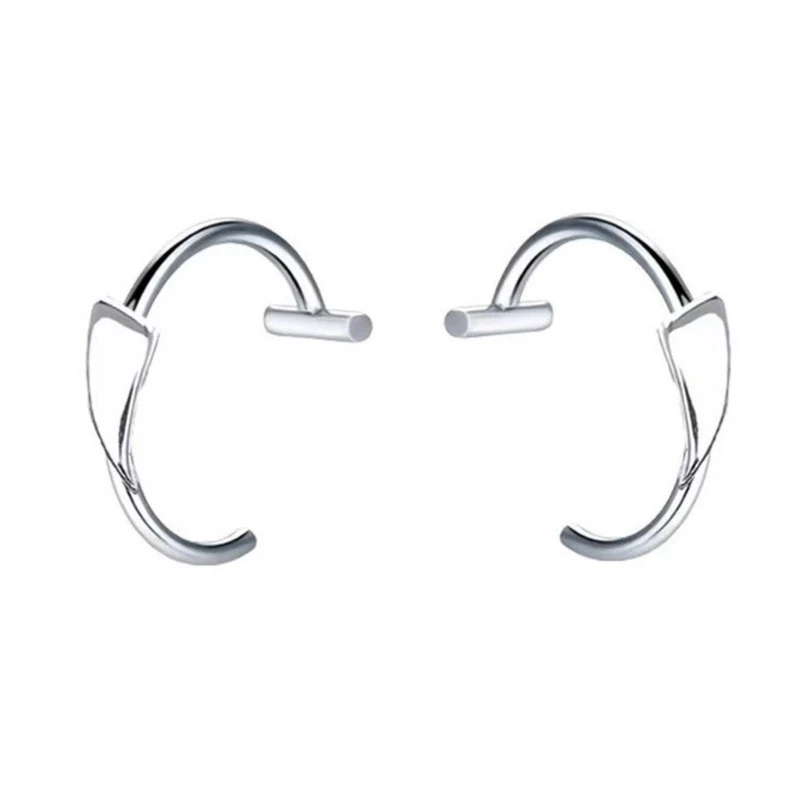 1 Pair Adjustable Size Lip Rings Vampires Teeth Lip Clip Stainless Steel Texture