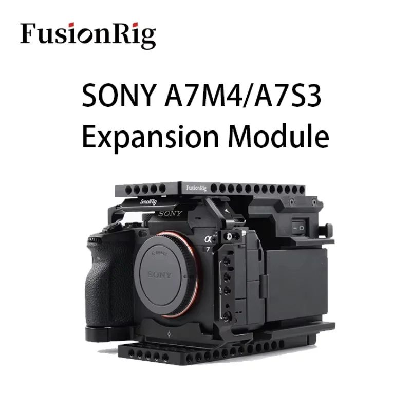 FusionRig SmallRig Camera Cage for Sony FX30 / FX3 Expansion Module cineback