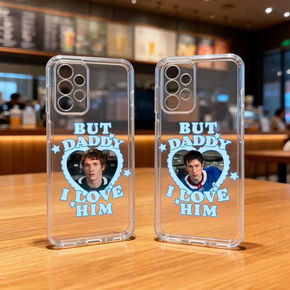 

H-Heated LOVE R-Rivalry HR Phone Case For Samsung S25,S24,S21,S22,S23,S30,Ultra,S20,Plus,Fe Transparent Cover