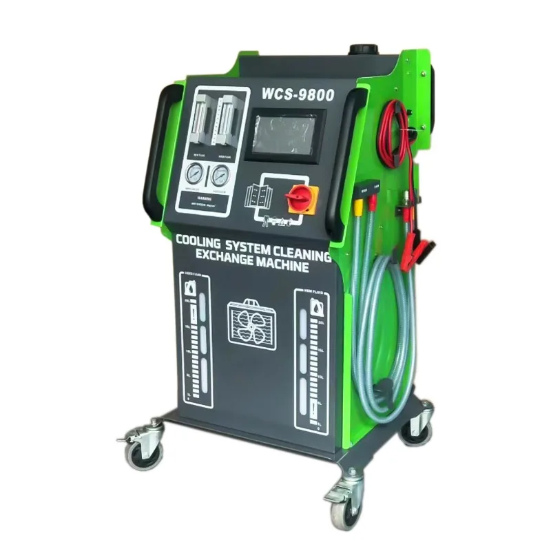 WCS9800 automatic car cooling system switch water tank antifreeze coolant circulation cleaning machine