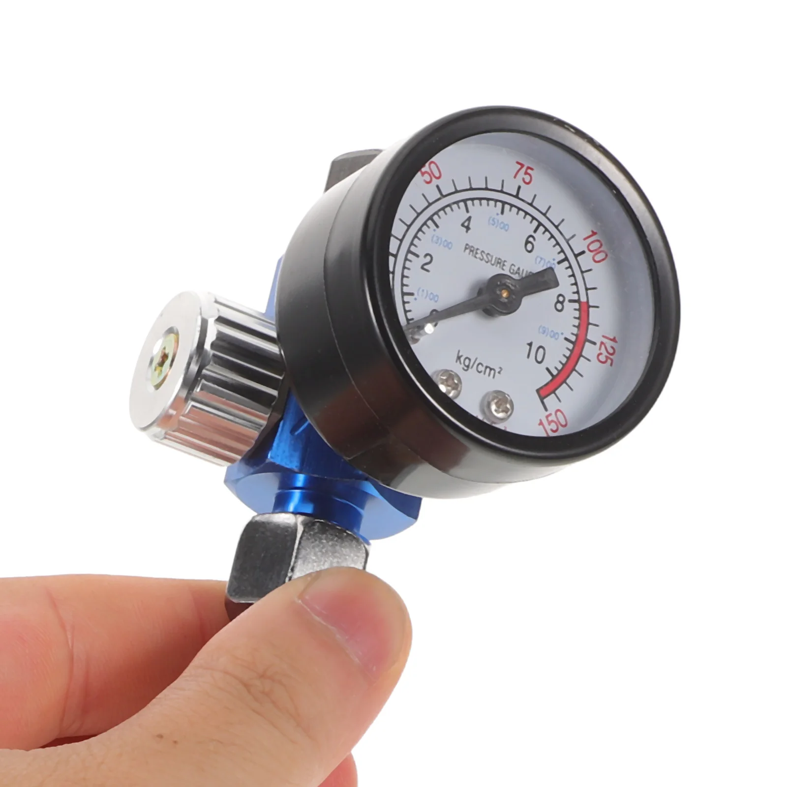 

Air Pressure Regulator For Spray Gun Zinc Alloy Air Compressor Filter With Oil-Water Separator Inline Pneumatic