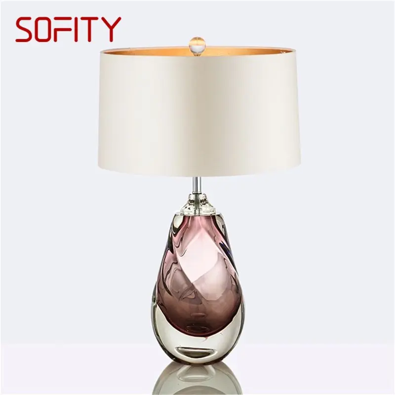 

SOFITY Creative Table Lamp Modern LED Decorative Desk Light for Home Bedside Bedroom