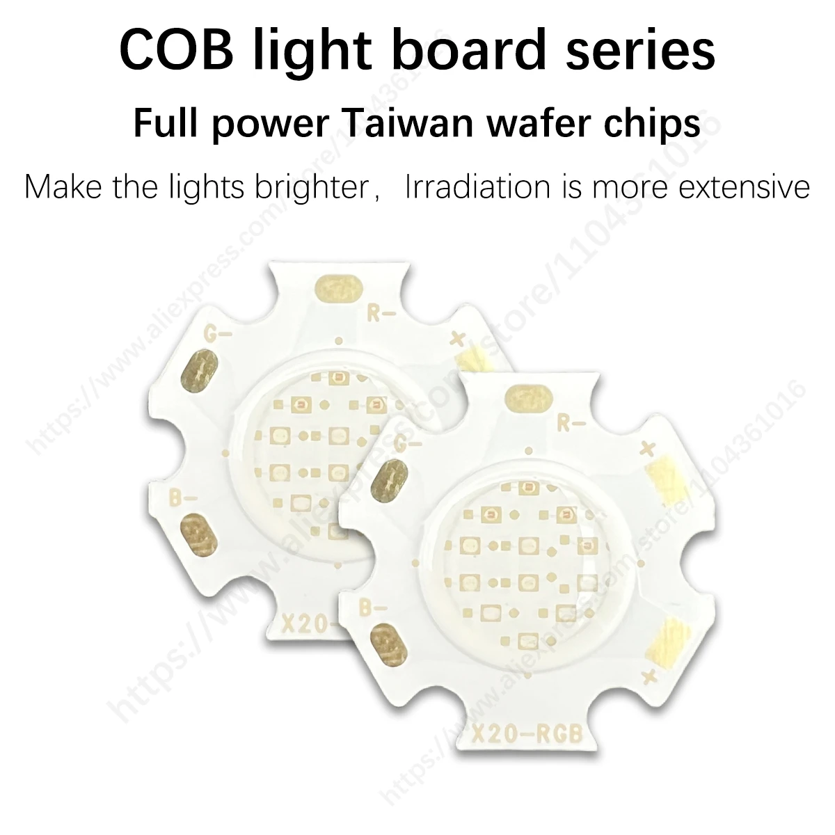 10Pcs LED Chip COB 3W 6W 9W 12W RGB Czerwone światło niebieskie światło zielone Światło Star Board Dla majsterkowiczów Żarówka Track Light Downlight DIY Light