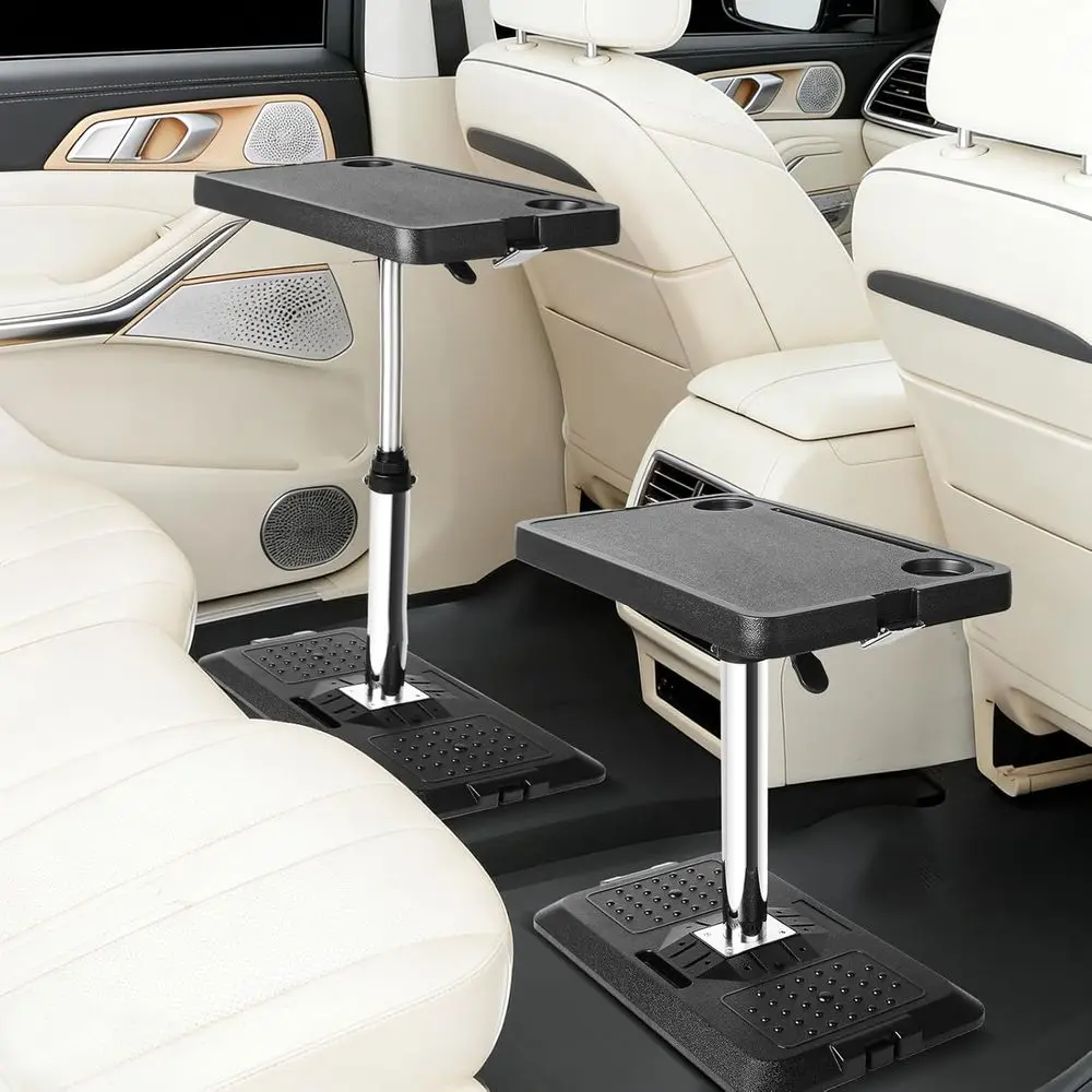 

Adjustable Multi-Function Car Desk, Laptop & Tablet Holder, Travel Tray for Front/Rear Seats, Eating & Work, Essential for Long