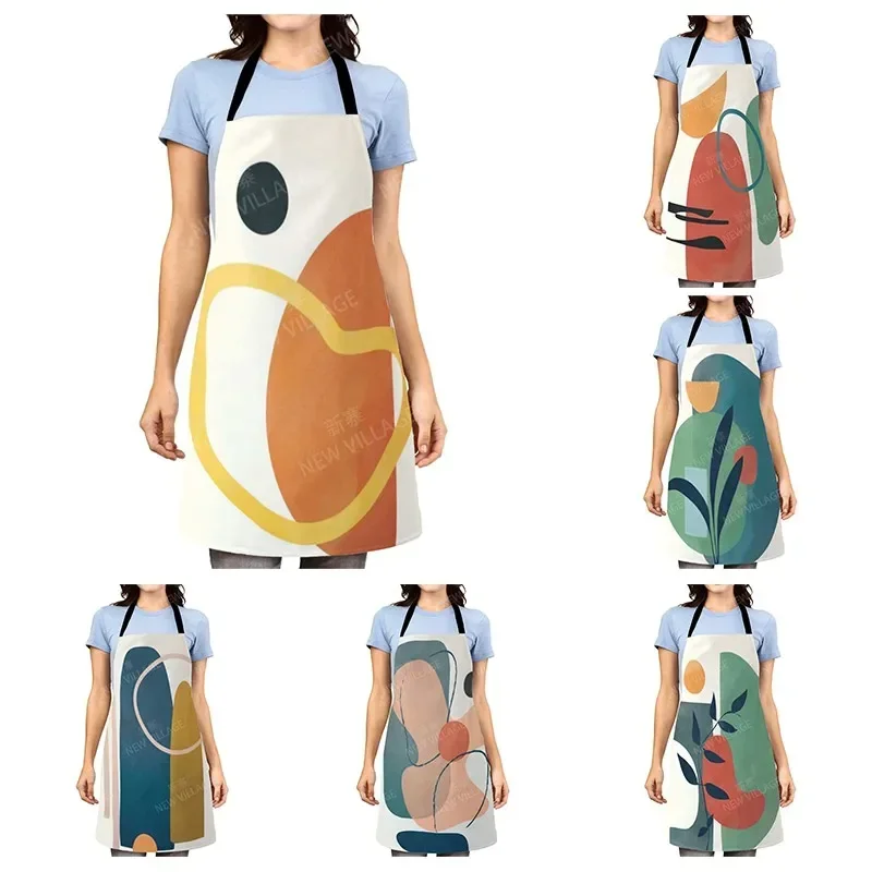 Aesthetic Women kitchen apron kids original Children Waterproof girl fashionable custom princess man waiter work apron oil proof