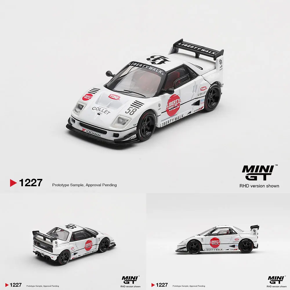 

Presale MINIGT 1/64 Mazda AZ-1 Liberty Walk LB40 LB-Hinomaru Diecast Model Car High Performance Model Gift for Boys Adults