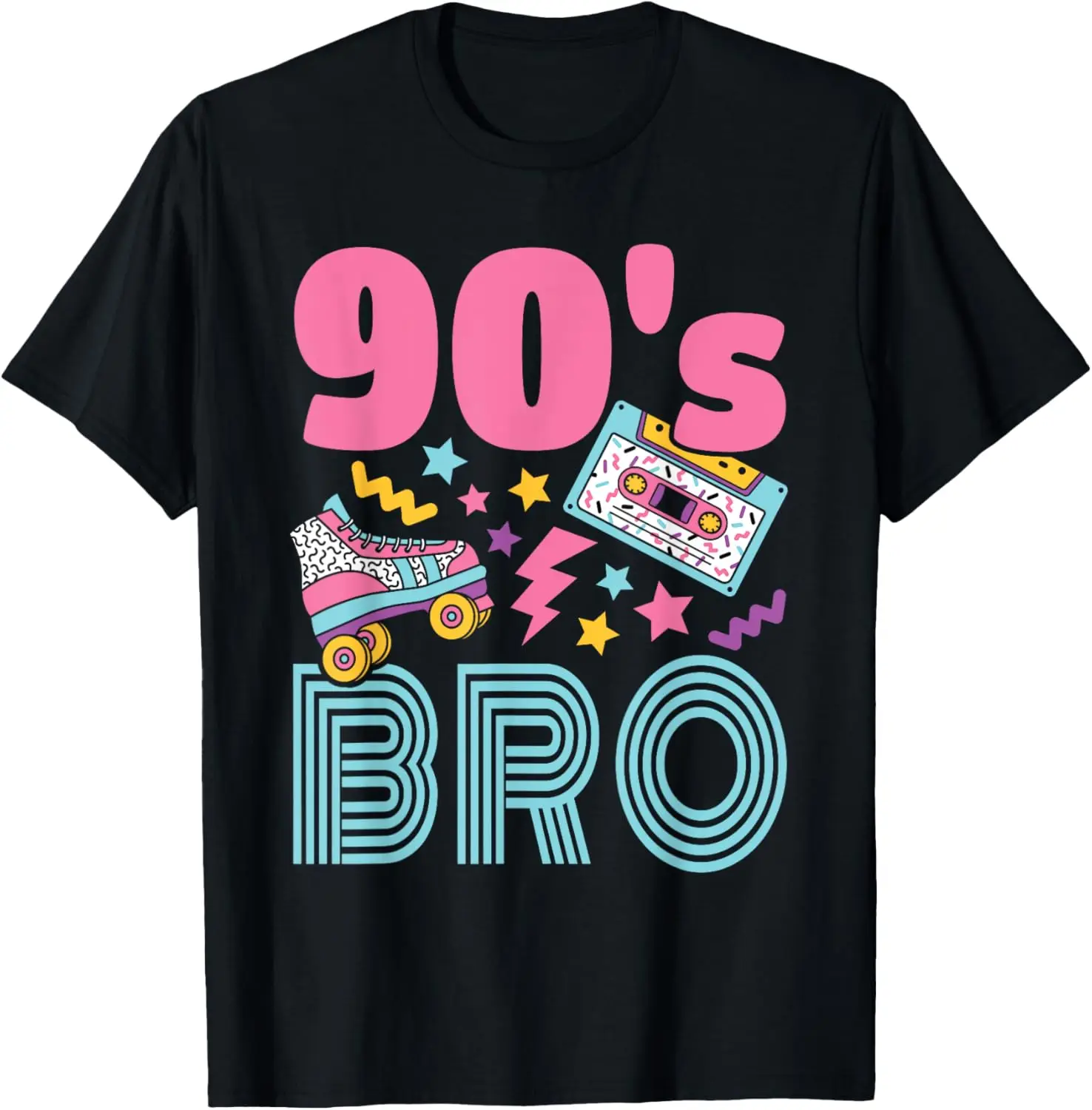 90s Bro 1990s Theme Party 90s Costume Outfit Men Women Kids T-Shirt