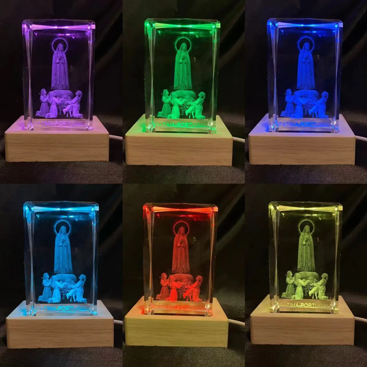 

Хрустальный куб 3D Девы Марии, изготовленный изысканными методами гравировки, подходит для дней рождения, Дня благодарения, Рождества, Va