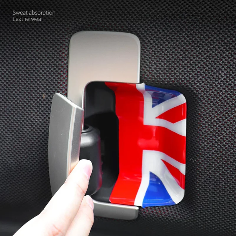 

4Pcs Car Interior Door Handles Decorative Stickers Protective Cover For MINI COOPER Tram U25 Car Accessories Interior Styling