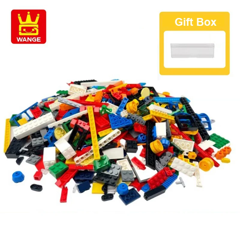 500/1000g Mixed Color Random Classic Building Blocks Moc Creative DIY Accessories Bricks Educational Toys For Children Xmas Gift