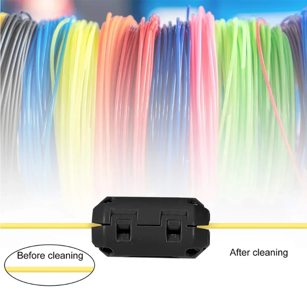 Creality4/8Pcs 3D Printer Filament Filter Cleaner Universal Dust & Static Removal Tool Essential Accessory to Protect 3D Printer