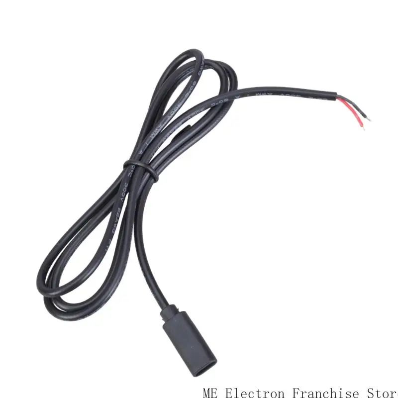 T5EA Type-C إلى 2 دبوس سلك عاري لمعدات USB C أو إصلاح كابل DIY البديل