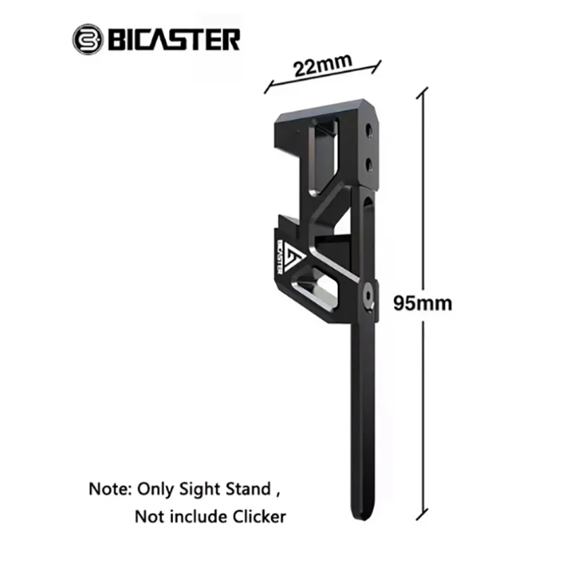 1Pc łucznictwo biaster G1 celownik stojak rozszerzony celownik uchwyt na zatrzask regulowany wspornik