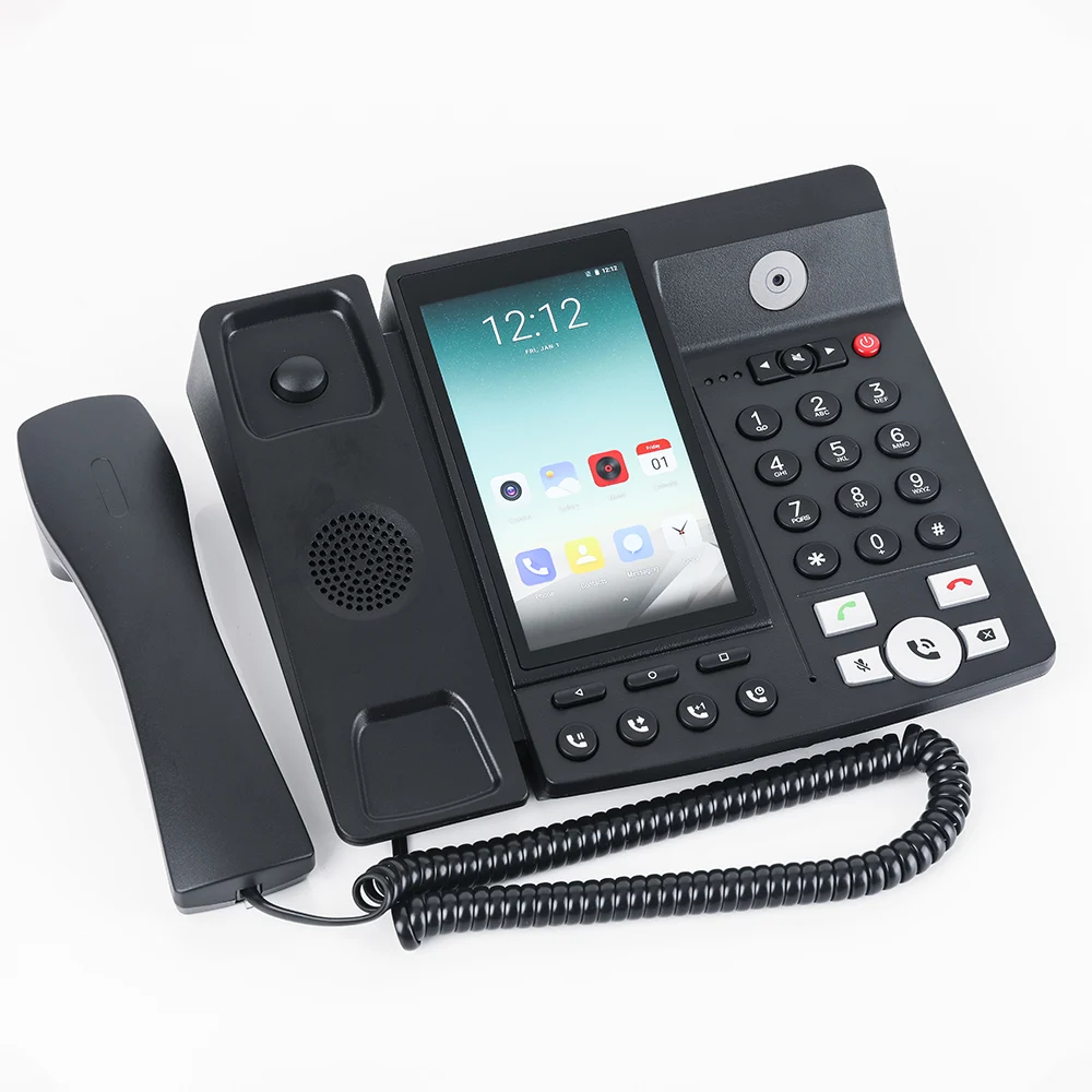 4G LTE Desktop Video Phone with 5.5" Screen - Deca Core CPU & Android OS for Multitasking and Smart Home Control 3