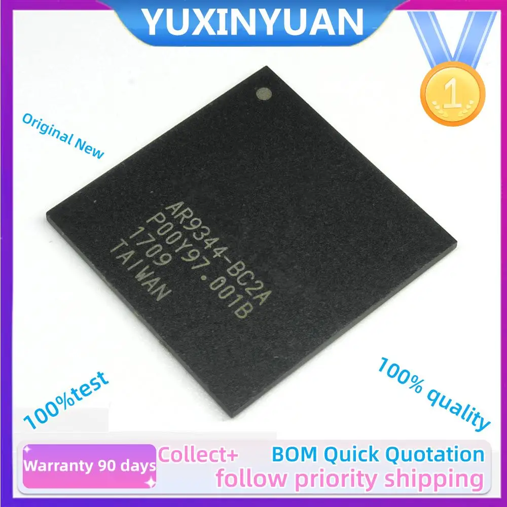 2PCS/LOT And New Original  AR9344-BC2A  AR9344  BGA  YUXINYUAN IC in Stock 100%Test