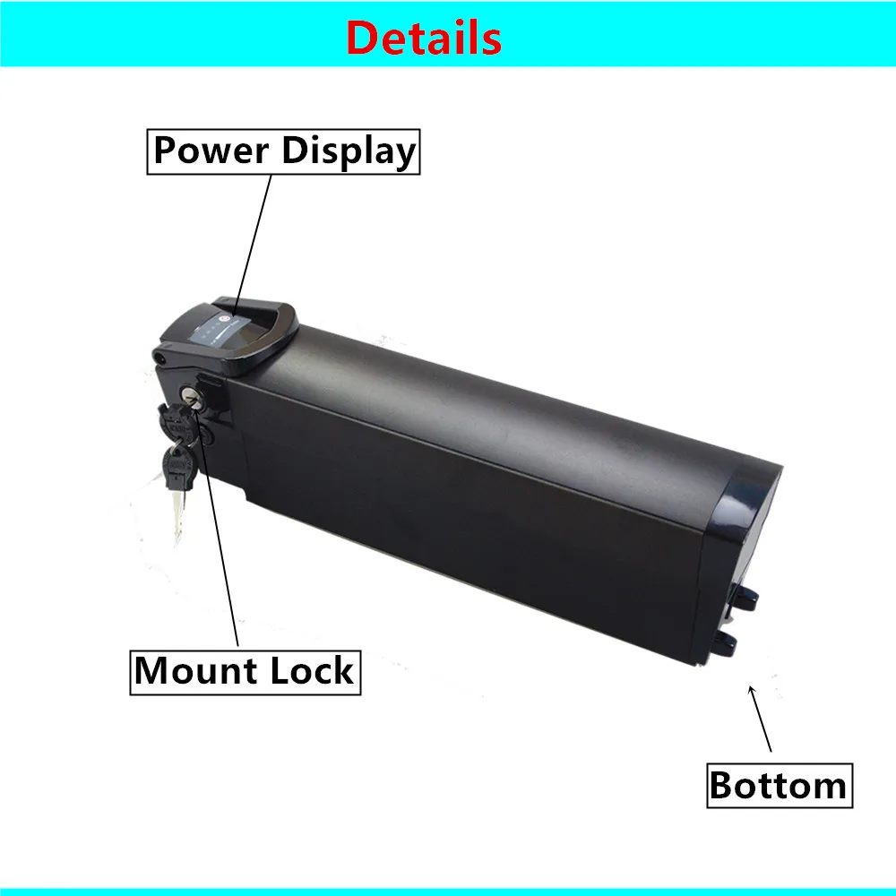 City Bike Commuter Ebike Battery 48v 15Ah 14ah 12Ah 10.4Ah 10Ah for Bear Sobowo Magi.As Magias Milano Velec R48 2017 E-bike