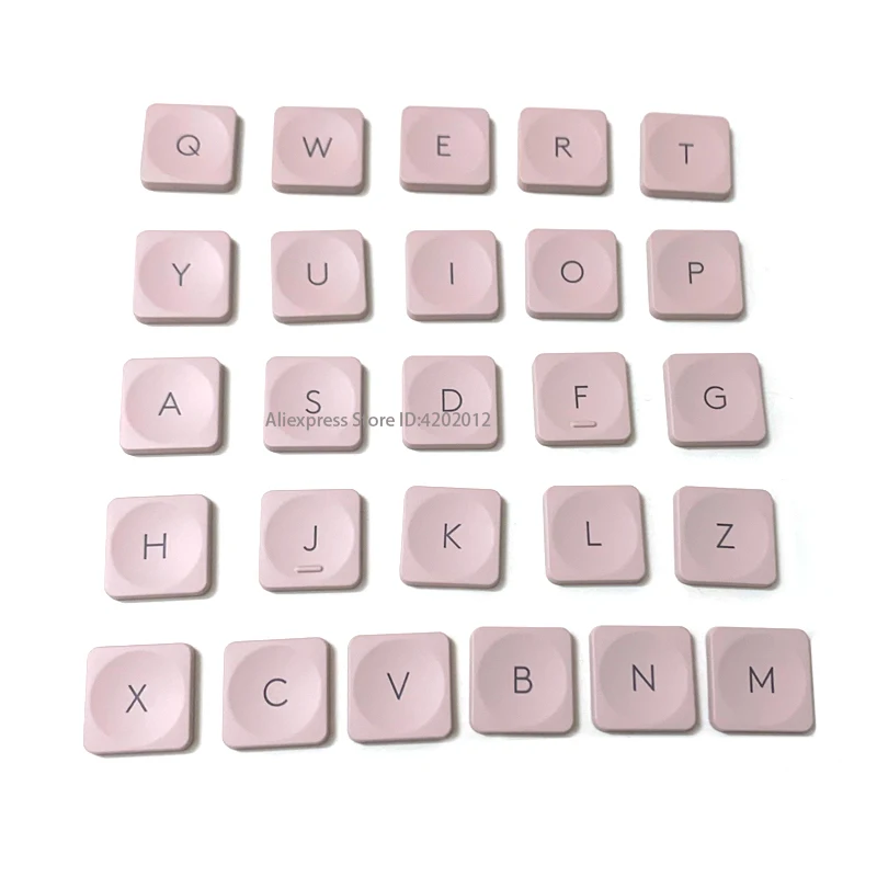 Replacement Keyboard Laptop KEY & Clips For Logitech Craft MX Keys Mini Pink Q W A Z X J K M L E G N M B V Cap Keycap And Hinge