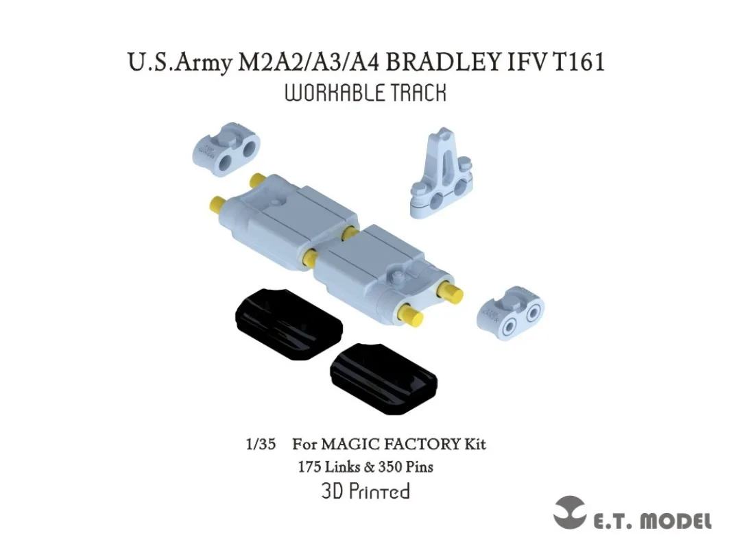ETmodel  1/ 35 P35-416 U.S.Army M2A2/A3/A4 BRADLEY IFV T161 Workable Track