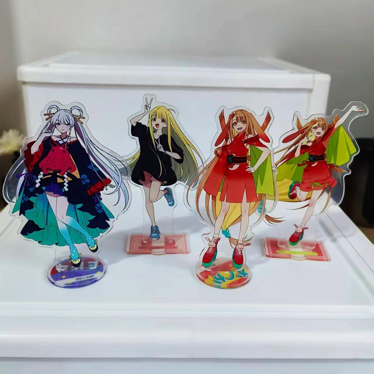 Anime Cosmic Princess Kaguya! 10cm Acrylic Stand Kaguya Yachiyo Figure Model Plate Desktop Ornaments Decorative Gift for Fans